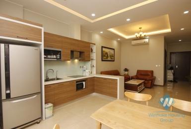 Nice three bedrooms apartment for rent in Trang An complex, Cau Giay district, Ha Noi